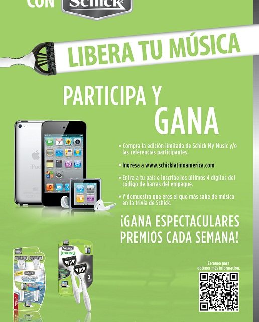 LIBERA TU MÚSICA CON SCHICK