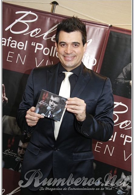 RAFAEL ‘POLLO’ BRITO PRESENTó SU NUEVO DISCO »’BOLEROS EN VIVO» (+Fotos)