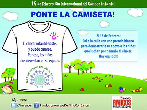 Fundación Amigos del Niños con Cáncer invita a sumarse al Día Internacional del Cáncer Infantil
