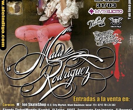 LA MALA RODRIGUEZ EN VENEZUELA 30 Y 31 DE MARZO