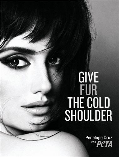 Penélope Cruz se desnuda para PETA