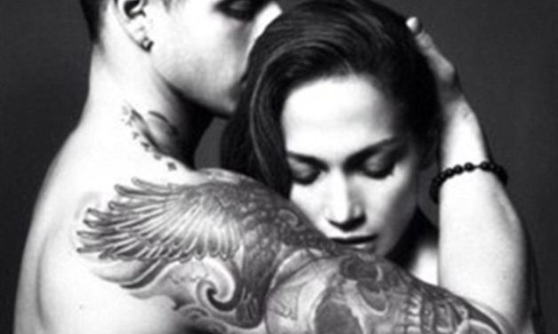 Jennifer Lopez comparte su foto más romántica con Casper Smart