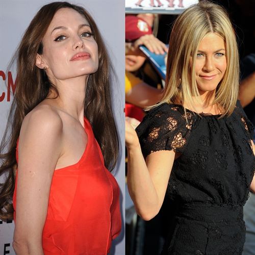 Jennifer Aniston manda flores a Angelina Jolie… Reconciliación a la vista