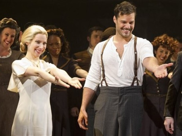 Ricky Martin, fascinado con su trabajo en Evita
