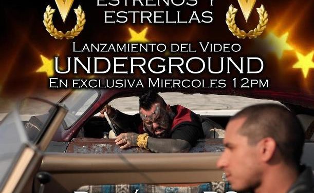 GRAN ESTRENO DEL NUEVO VIDEO CLIP »UNDERGROUND» POR VENEVISIÓN