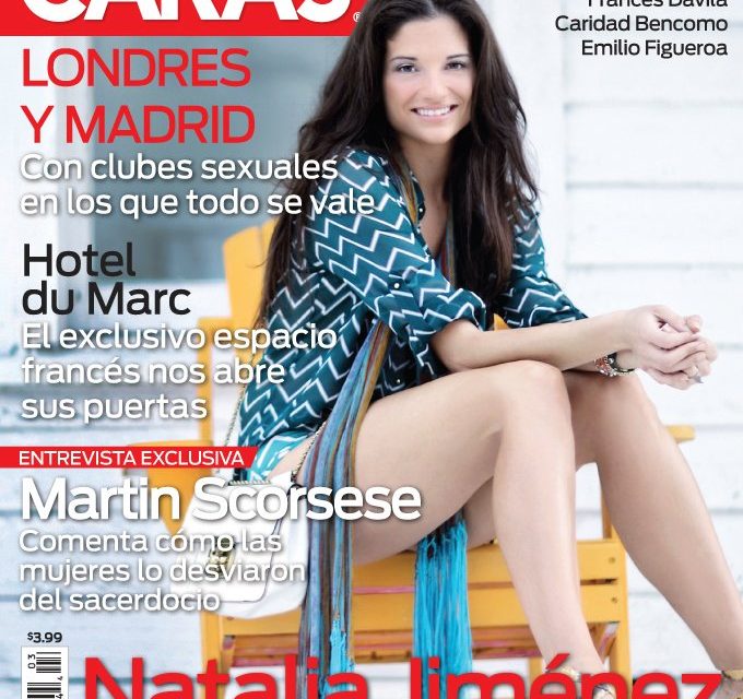 Radiante Natalia Jiménez en la portada de CARAS Puerto Rico