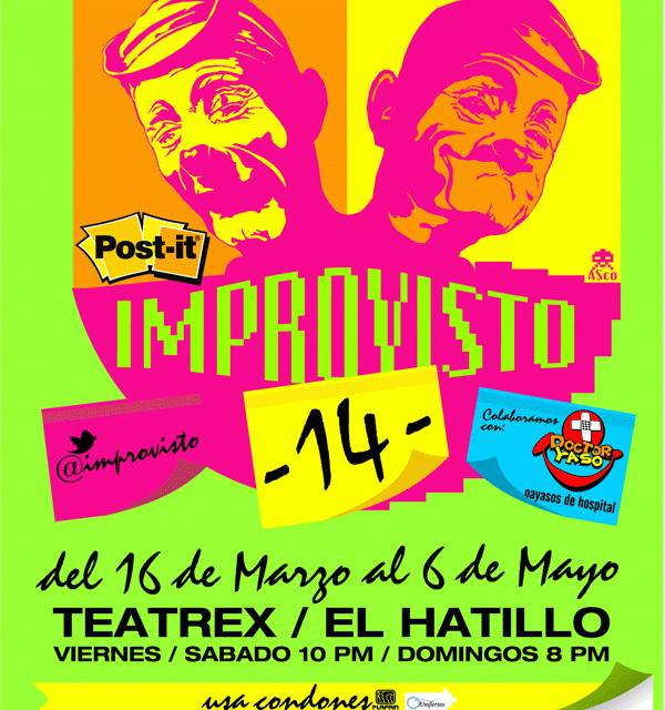 IMPROVISTO inicia su Temporada 14 en Teatrex de El Hatillo