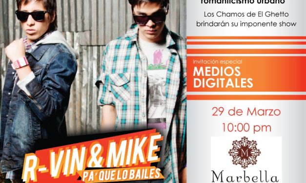 Mega Rumba Urbana con Rvin y Mike en Marbella Discotheque