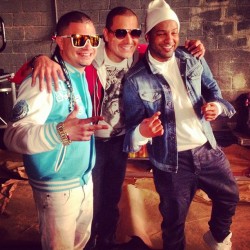 Victor Manuelle graba vídeo musical junto a Jowel & Randy y Voltio