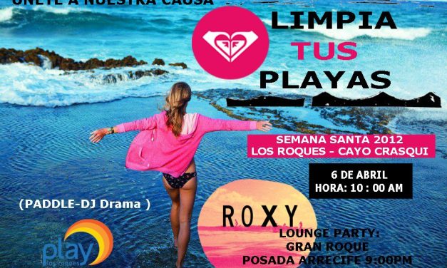 Roxy promueve la limpieza y recuperación de playas