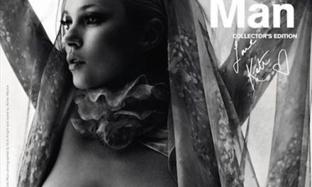 El nuevo topless de Kate Moss… Portada en una revista