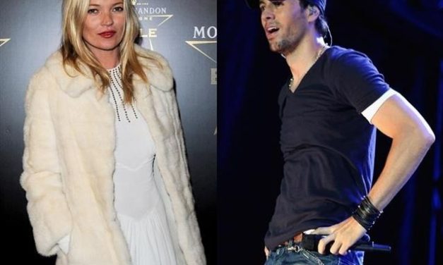 Kate Moss, indignada con Enrique Iglesias