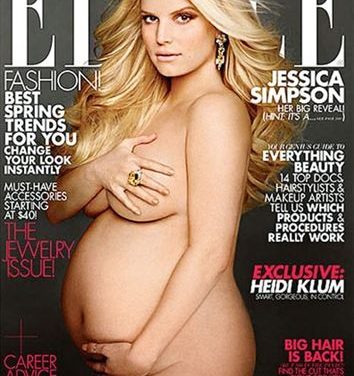 Jessica Simpson se desnuda para »Elle»