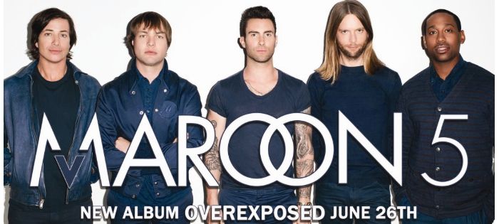 MAROON 5 anuncia su 4° album, titulado »OVEREXPOSED»