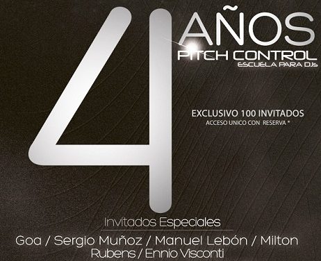 4To Aniversario Pitch Control, Escuela para Djs