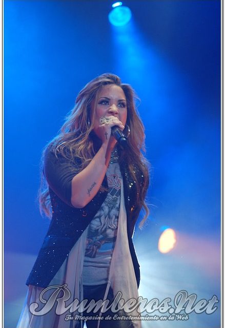 Demi Lovato estremeció Caracas. (+Fotos)