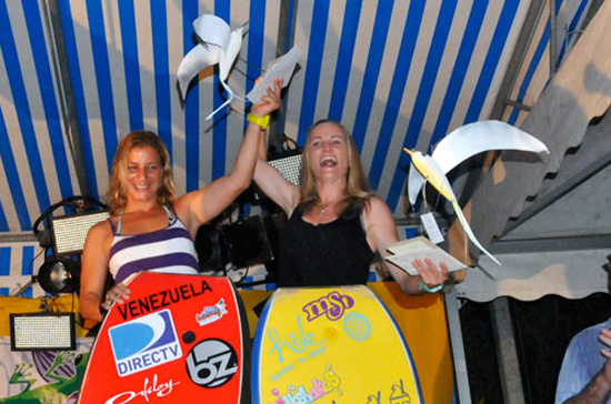 Criolla Lumar Guittard llega al podio en el Manapany Surf Festival