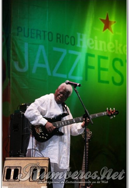 Abraham Laboriel fue el homenajeado de la edición número 22 del Puerto Rico Heineken JazzFest 2012 (+Fotos)