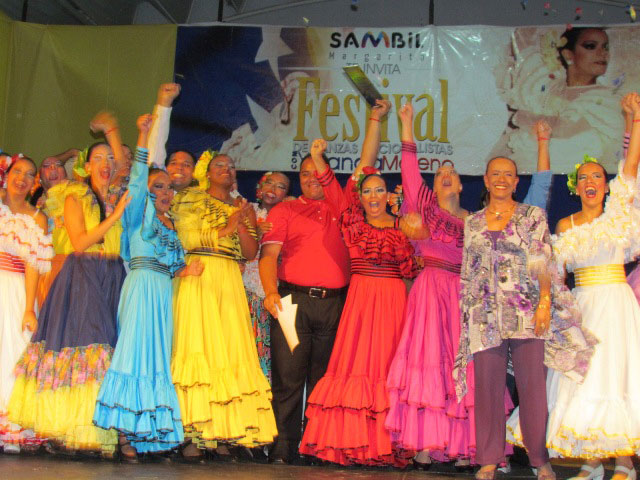 Danzas Guarapiche de Monagas ganador del Festival de Danzas Nacionalista en Margarita