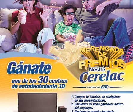 CERELAC® premia a las familias venezolanas con su promoción Merengada de Premios 3D