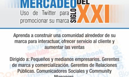 Exclusivo taller de mercadeo en Redes Sociales ofrecerá TwittOriente