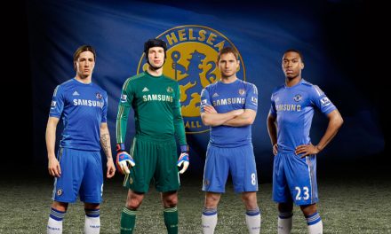 Nuevo kit de Chelsea Football Club con detalles en oro para el 2012