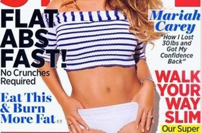 Mariah Carey luce su cuerpo 30 kilos más delgada