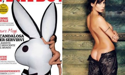 Laura Maggi, la camarera hot que se desnudó para Playboy Italia (+Fotos)