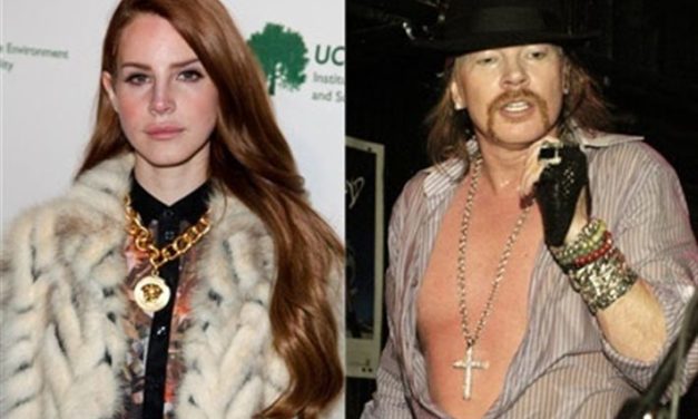 Lana Del Rey y Axl Rose podrían ser pareja a pesar de los 25 años de diferencia