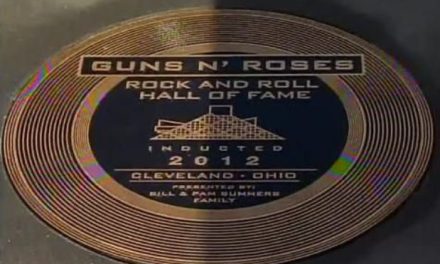 Conoce la placa de Guns N’ Roses en el Salón de la Fama