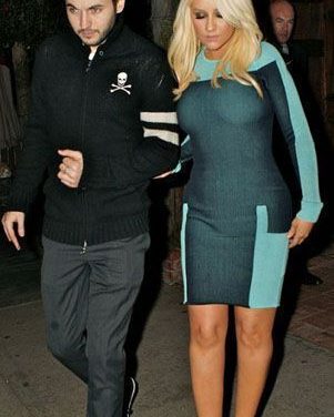 Al novio de Christina Aguilera no le preocupa su peso