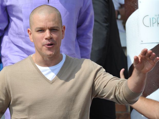 Matt Damon en busca de extras para filme ambientalista