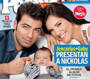 Jencarlos Canela y Gaby Espino presentan a su hijo Nickolas en la revista People