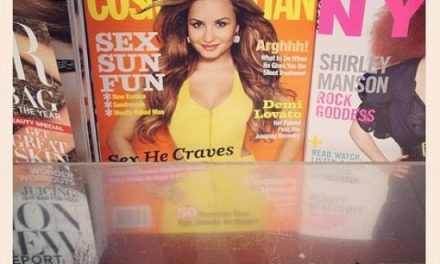 Demi Lovato luce gran confianza en la nueva portada de Cosmopolitan