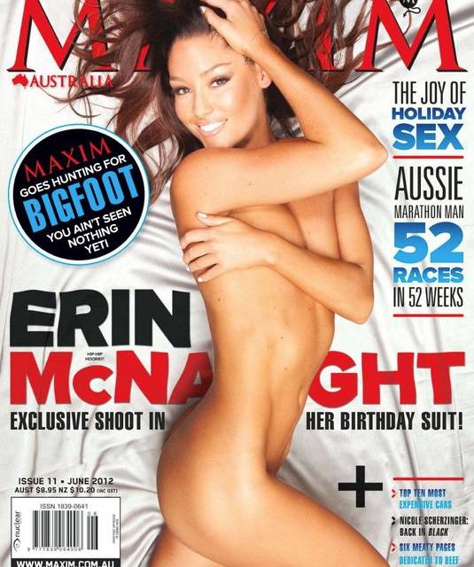 Erin McNaught, ex Miss Australia, desnuda para Maxim (+Fotos)