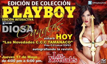 !Diosa Canales firmará tu Revista Playboy!
