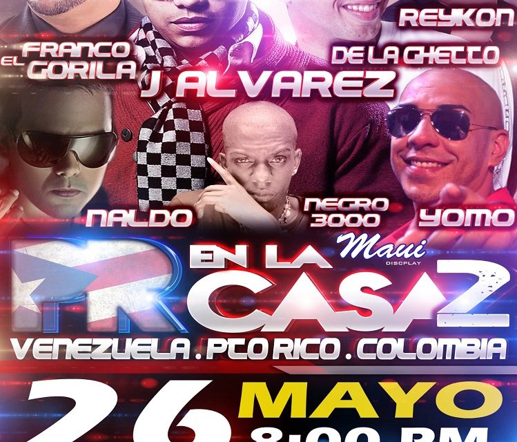 EL TALENTO DE PUERTO RICO, COLOMBIA Y VENEZUELA SE UNEN EN UN GRAN CONCIERTO
