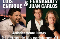Luis Enrique en concierto junto a Fernando y Juan Carlos, 22 de Junio en Caracas