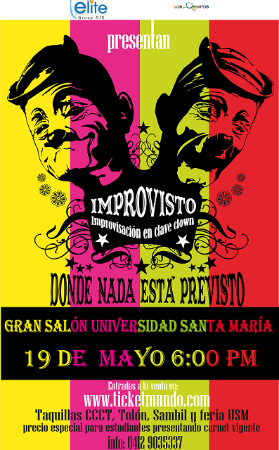 GRAN SALÓN USM PRESENTA »IMPROVISTO» EN FUNCIÓN ÚNICA