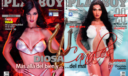 Diosa Canales repite en Playboy Venezuela, con una Edición Interactiva