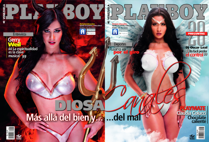 Diosa Canales repite en Playboy Venezuela, con una Edición Interactiva
