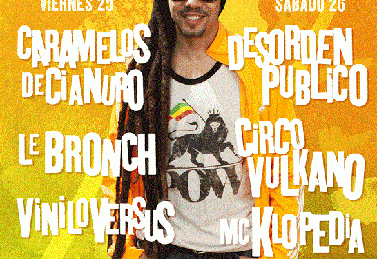 UNA NOCHE PARA ONECHOT con Caramelos de Cianuro, Desorden Público, Mcklopedia, Circo Vulkano, y otros