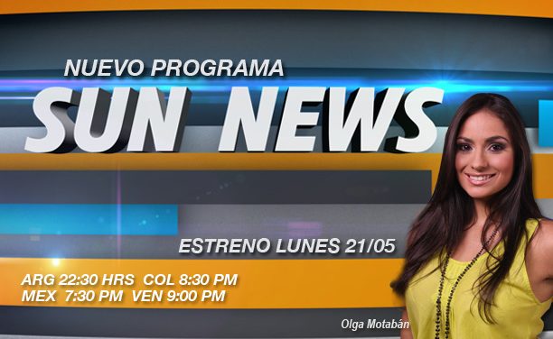 Buenas noticias para compartir llegan a Sun Channel con la bella y talentosa Olga Motabán