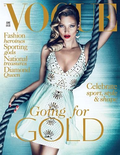 Kate Moss rinde homenaje a los Juegos Olímpicos