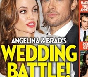 Boda de Angelina Jolie y Brad Pitt se tambalea