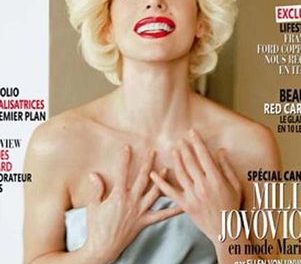 Milla Jovovich posa como Marilyn Monroe para Madame Figaro