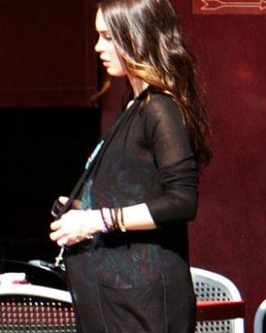 Esta es la primera foto de Megan Fox embarazada
