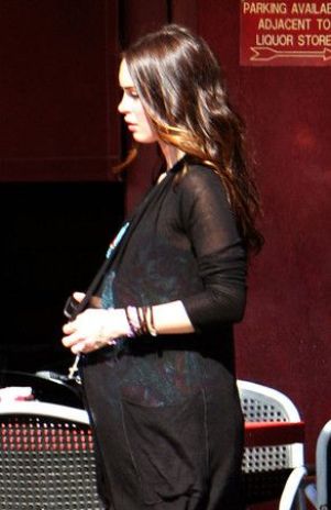 Esta es la primera foto de Megan Fox embarazada