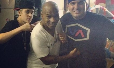 Justin Bieber toma clases de boxeo con Mike Tyson