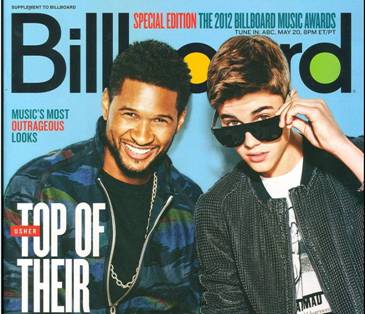 JUSTIN BIEBER Y USHER EN PORTADA DE REVISTA BILLBOARD